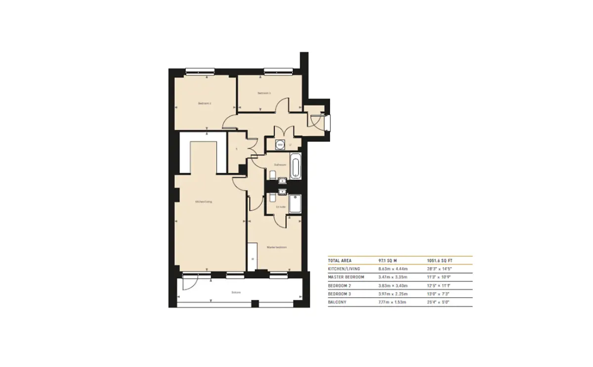 Acton Gardens (Boreal)-Flat Plans Image#4e867