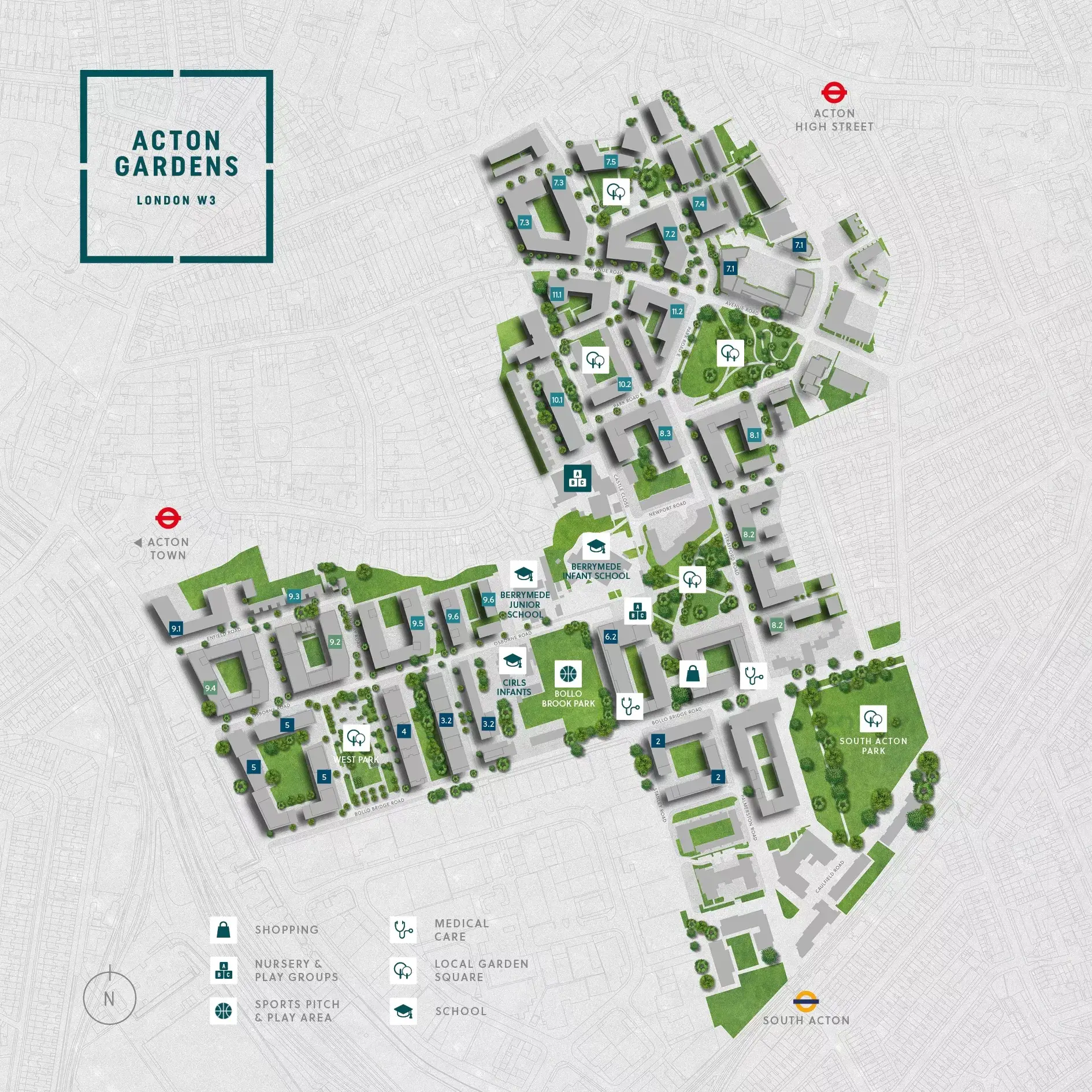 Acton Gardens (Boreal)-Site Plans Image#6b5f4