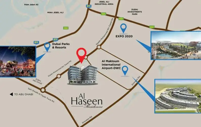 Al Haseen Residence-Site Plans Image#ee38c