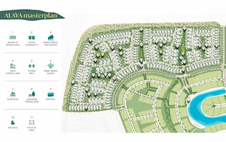 Alaya Gardens Villas-Site Plans Image#d490a