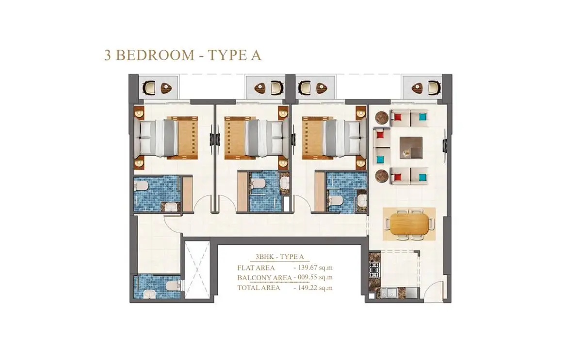 Arabian Gate 1 Apartments-Public Image#21979