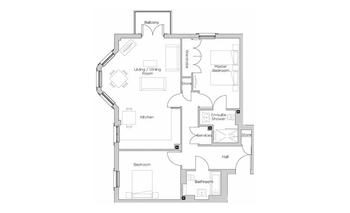 Audley Cooper's Hill-Flat Plans Image#2d575