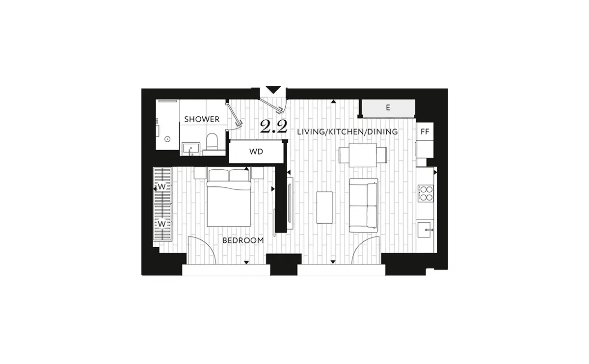 Barts Square-Flat Plans Image#cc7d1