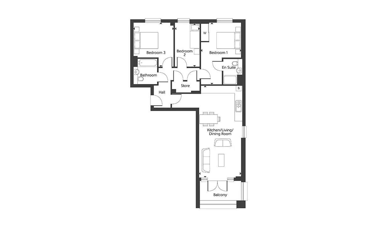 Battalion Court-Flat Plans Image#e1124