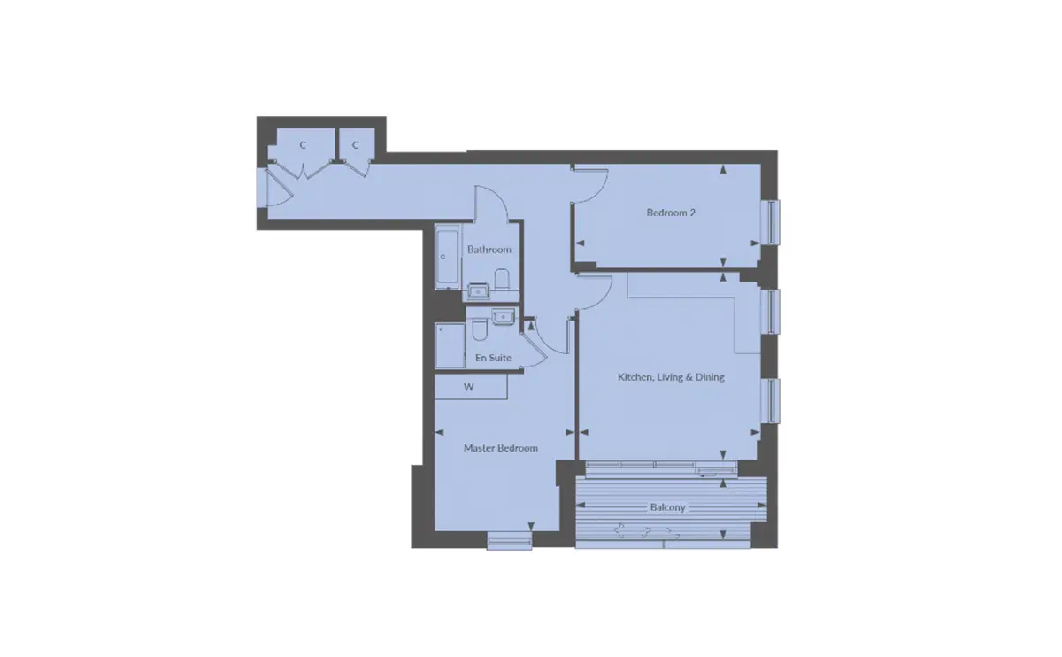 Beam Park-Flat Plans Image#6e71a