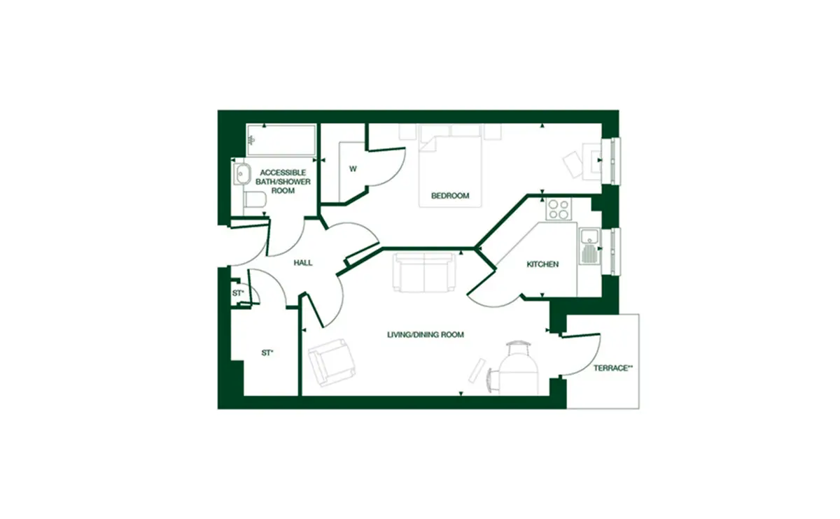 Beck House-Flat Plans Image#254cc