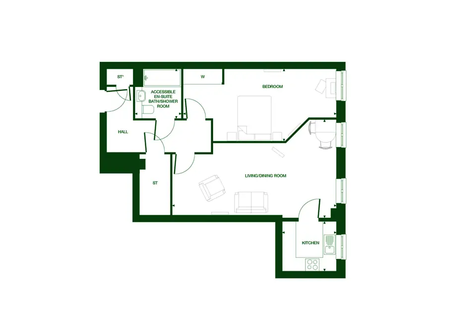 Beck House-Flat Plans Image#b1801