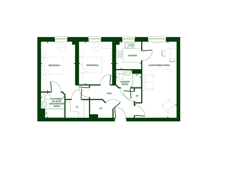 Beck House-Flat Plans Image#8728e