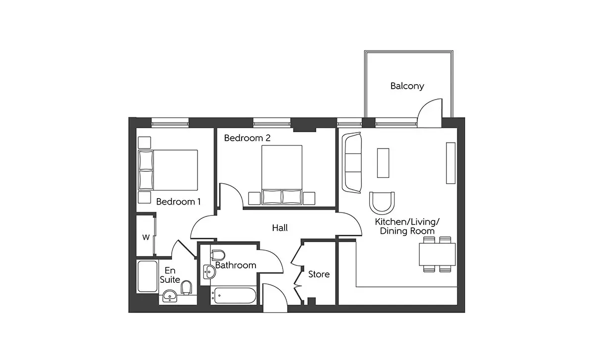 Beckton Parkside-Flat Plans Image#5617f