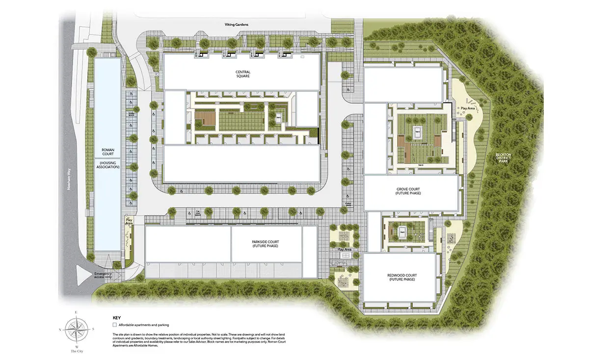 Beckton Parkside-Site Plans Image#c7346