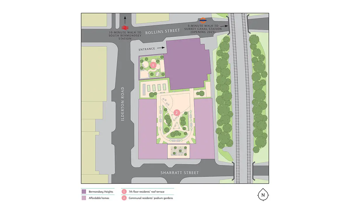 Bermondsey Heights-Site Plans Image#ab763