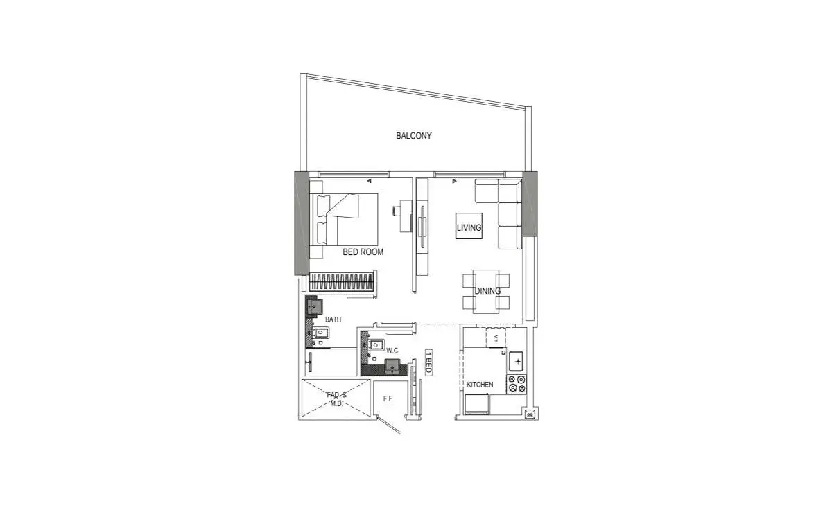 Binghatti Creek Apartments-Public Image#fac70