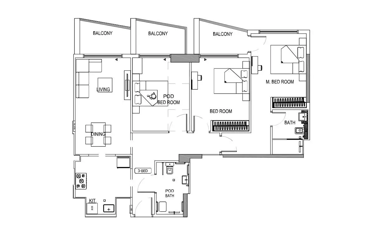 Binghatti Crest Apartments-Public Image#34dfe