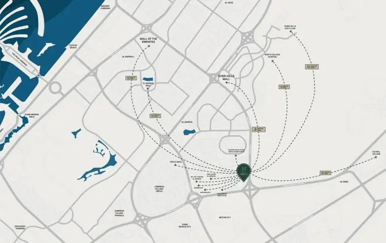 Binghatti Hills Phase 2-Site Plans Image#32975