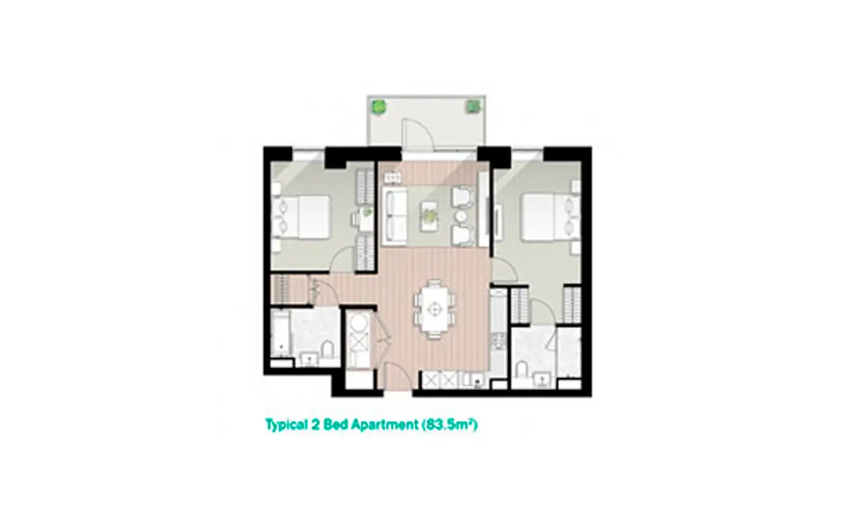 Botanical Place-Flat Plans Image#5df00