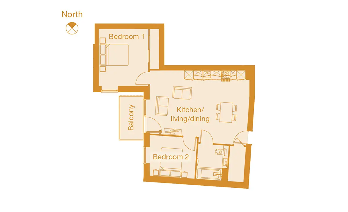 Brentwood Central-Flat Plans Image#3b88f