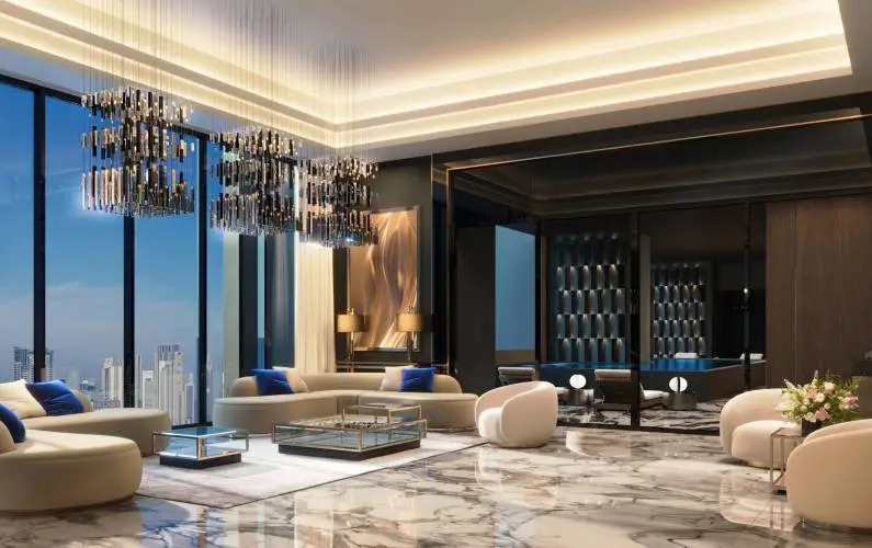 Burj Binghatti-Jacob&Co Residences-Interior Image#d3866