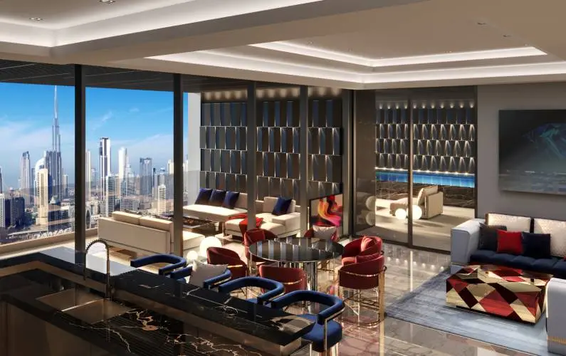 Burj Binghatti-Jacob&Co Residences-Interior Image#e13ff