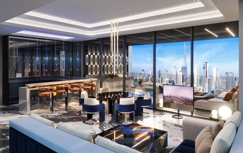 Burj Binghatti-Jacob&Co Residences-Interior Image#b37cc