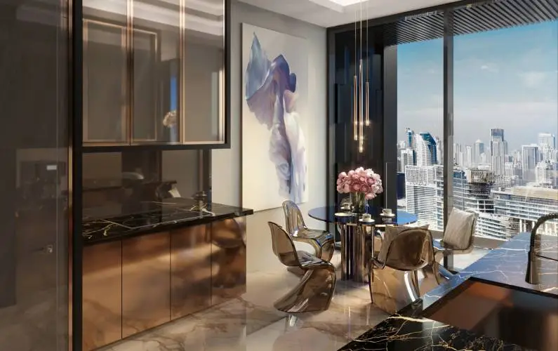 Burj Binghatti-Jacob&Co Residences-Interior Image#c7396