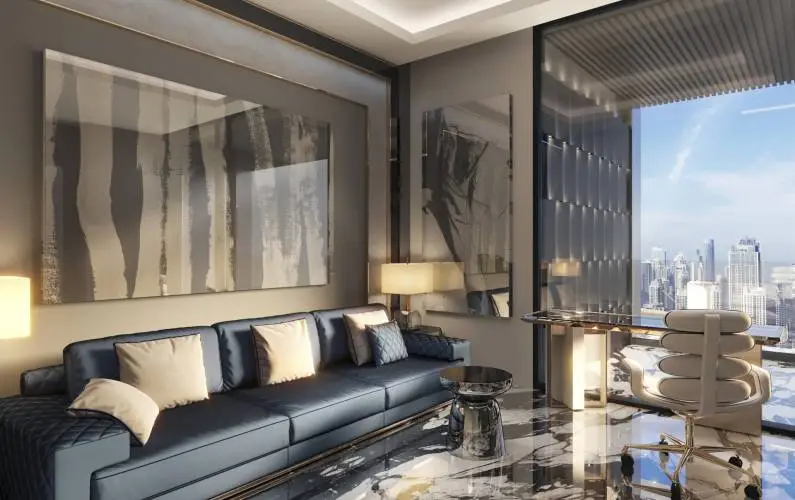 Burj Binghatti-Jacob&Co Residences-Interior Image#012d9