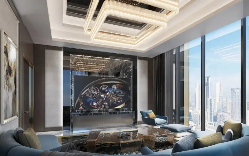 Burj Binghatti-Jacob&Co Residences-Interior Image#e81a3