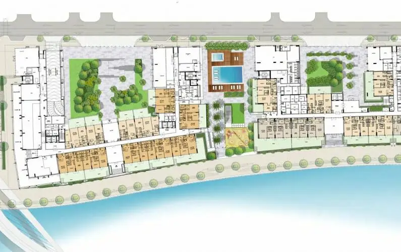 Canal Front Residences-Site Plans Image#a8f3e