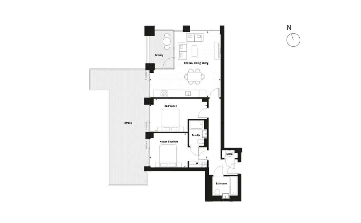 Carlton House-Flat Plans Image#8efbc