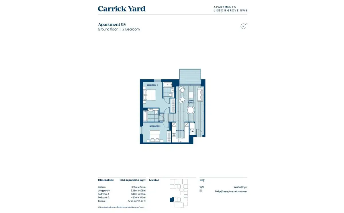 Carrick Yard-Flat Plans Image#8d8ab