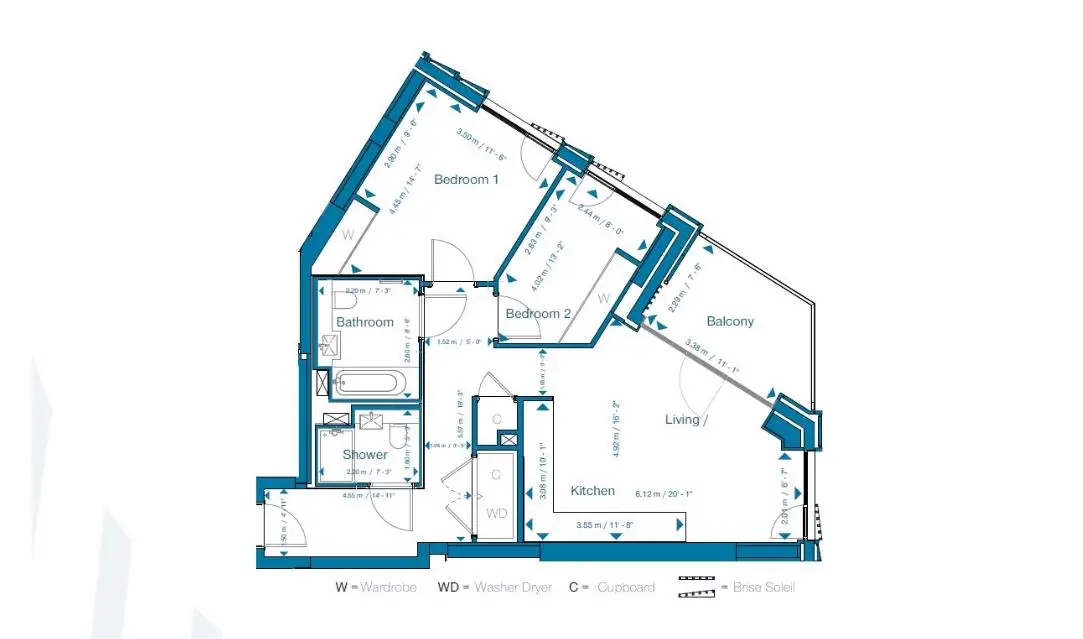 Cerulean Quarter-Flat Plans Image#d0838