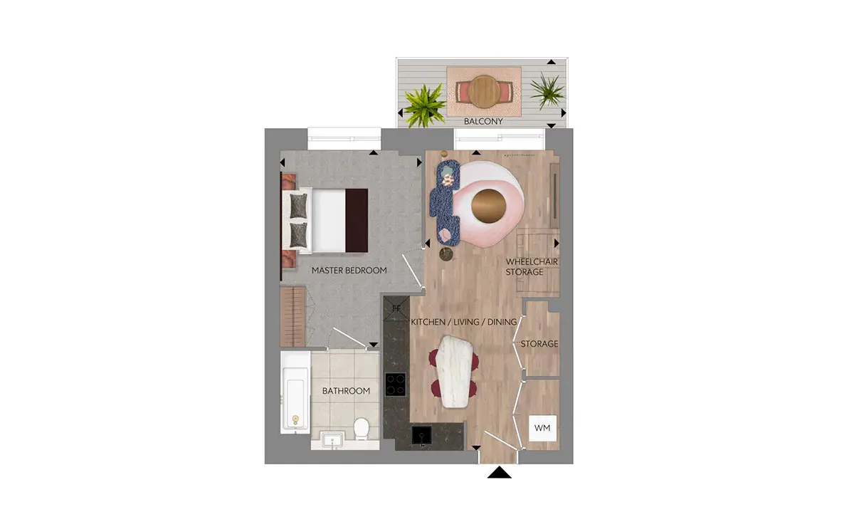 Chelsea Botanica-Flat Plans Image#f9597