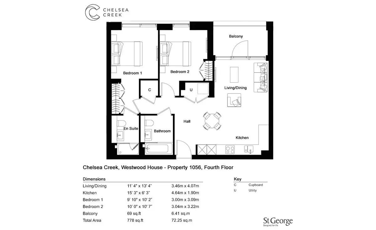 Chelsea Creek-Flat Plans Image#4b1c4