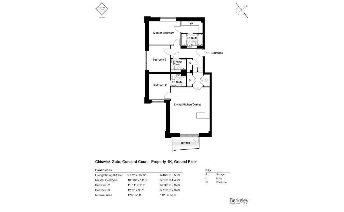 Chiswick Gate-Flat Plans Image#6589b