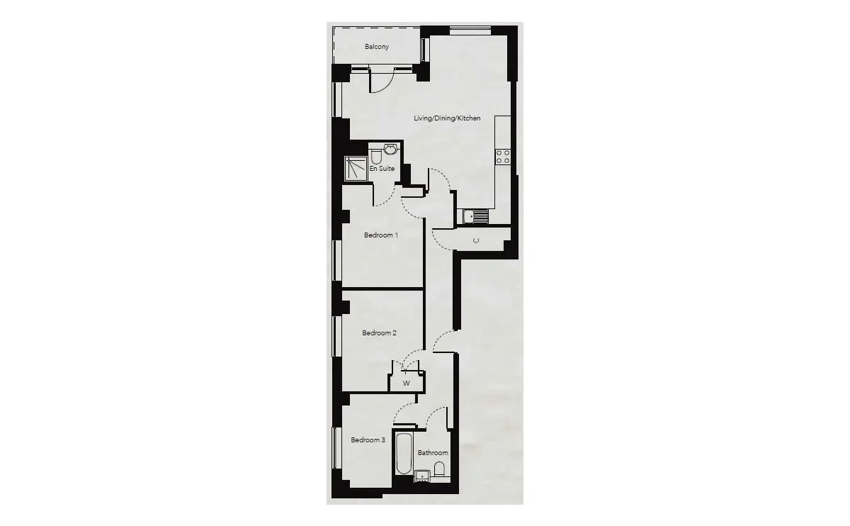 Churchfield Quarter-Flat Plans Image#1005d