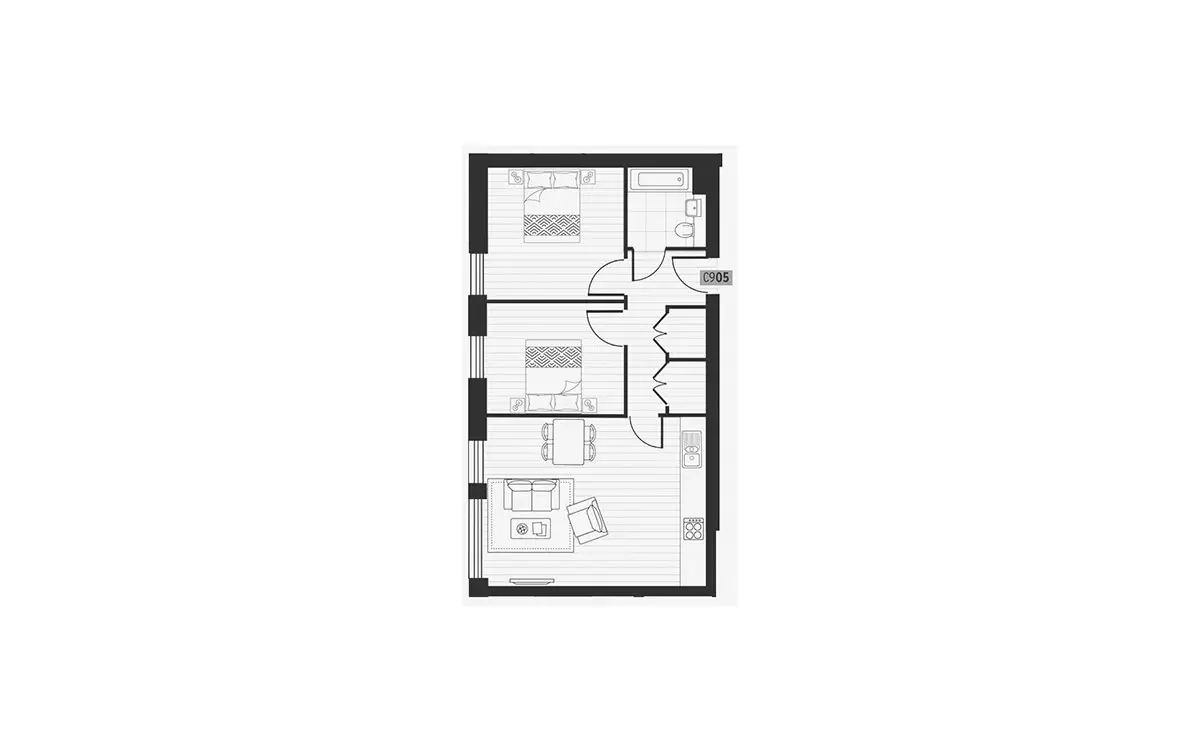 Citypark Gardens-Flat Plans Image#aba38