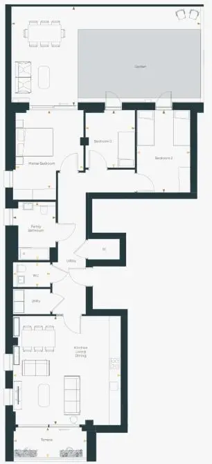 Clapham Quarter-Flat Plans Image#4445e