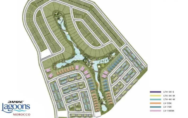 Damac Lagoons Morocco-Site Plans Image#8beac