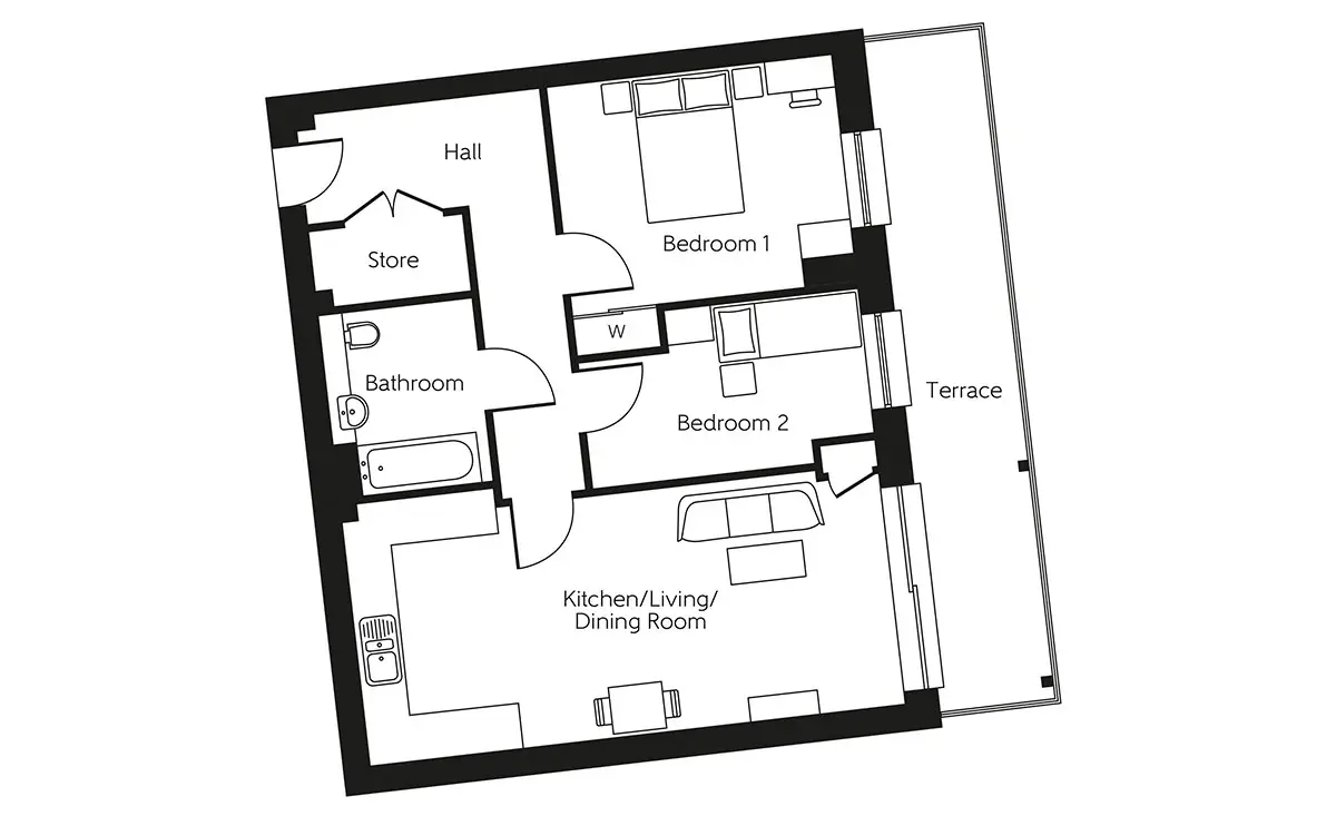 Eastbrooke Village-Flat Plans Image#9ccec