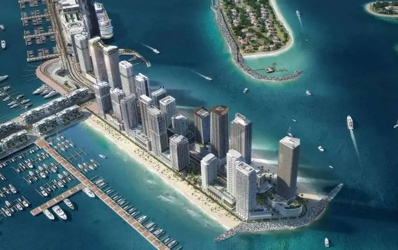 Emaar Beachgate-Site Plans Image#b9427