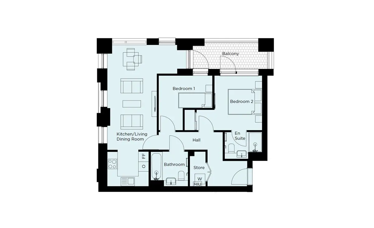 Explorers Wharf-Flat Plans Image#2f32a