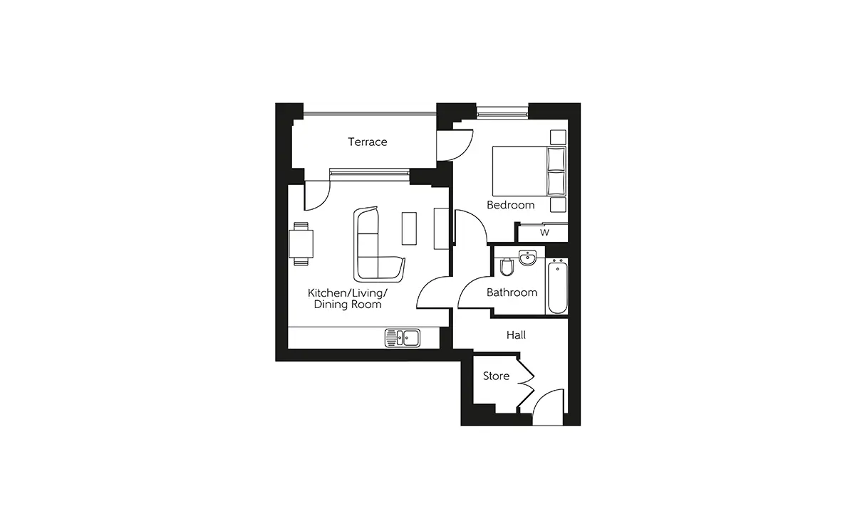 Fielders Quarter-Flat Plans Image#ac094