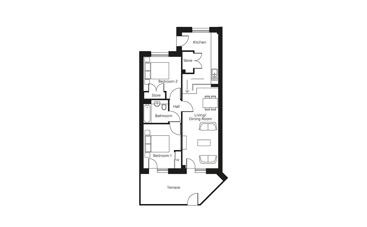 Fielders Quarter-Flat Plans Image#8b9a2