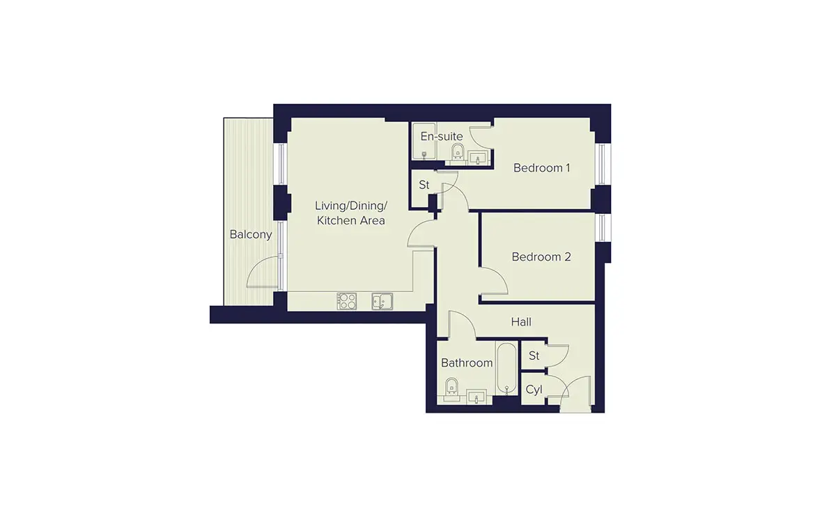 Finsbury Park-Flat Plans Image#12a88