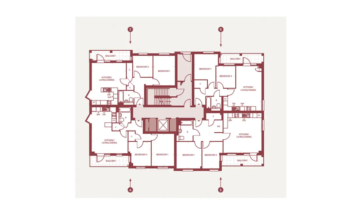 Fortesque Gardens-Flat Plans Image#48a5b