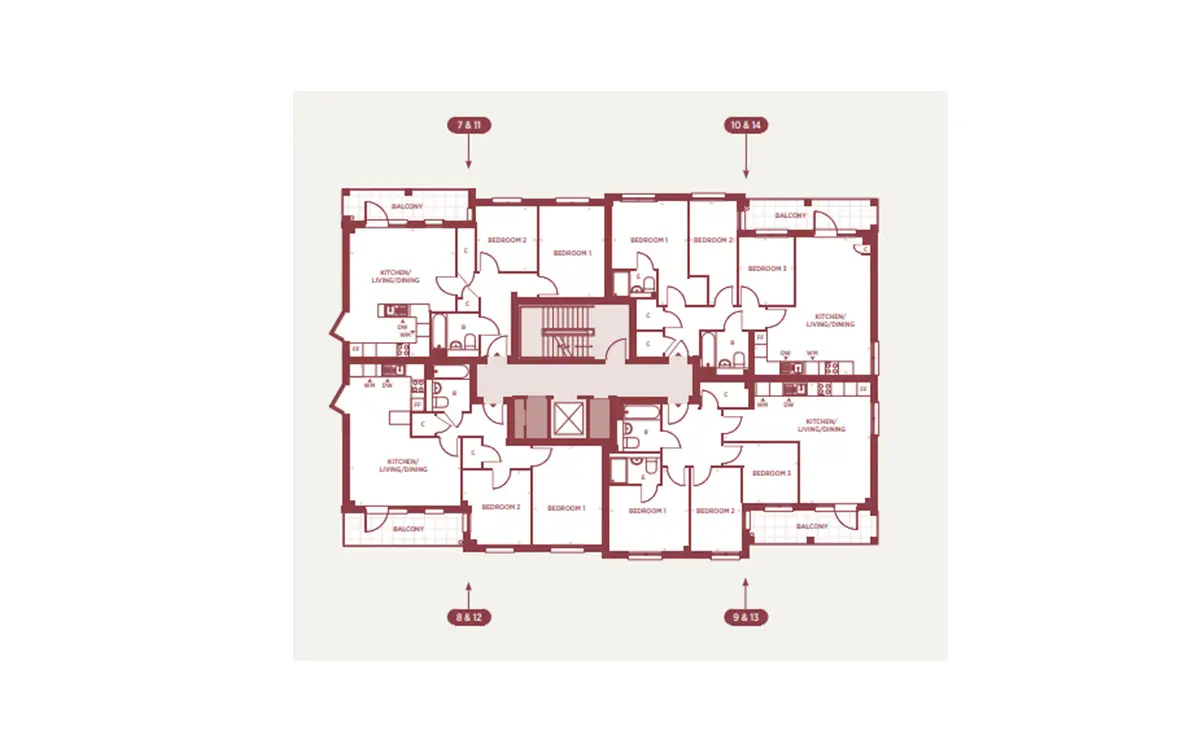 Fortesque Gardens-Flat Plans Image#5df37