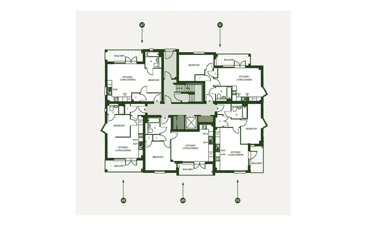 Fortesque Gardens-Flat Plans Image#58703