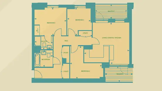 Gallions Place-Flat Plans Image#ad291