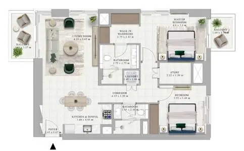 Golf Hillside-Flat Plans Image#3e929