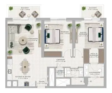 Golf Hillside-Flat Plans Image#c17c8