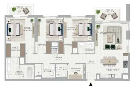 Golf Hillside-Flat Plans Image#7ca32